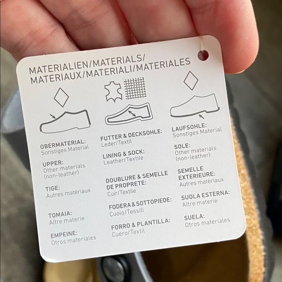 Birkenstock Gizeh BS Silver Sandals - Picture 6 of 8